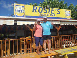Rosie's Snack Bar at Mullet Bay Beach