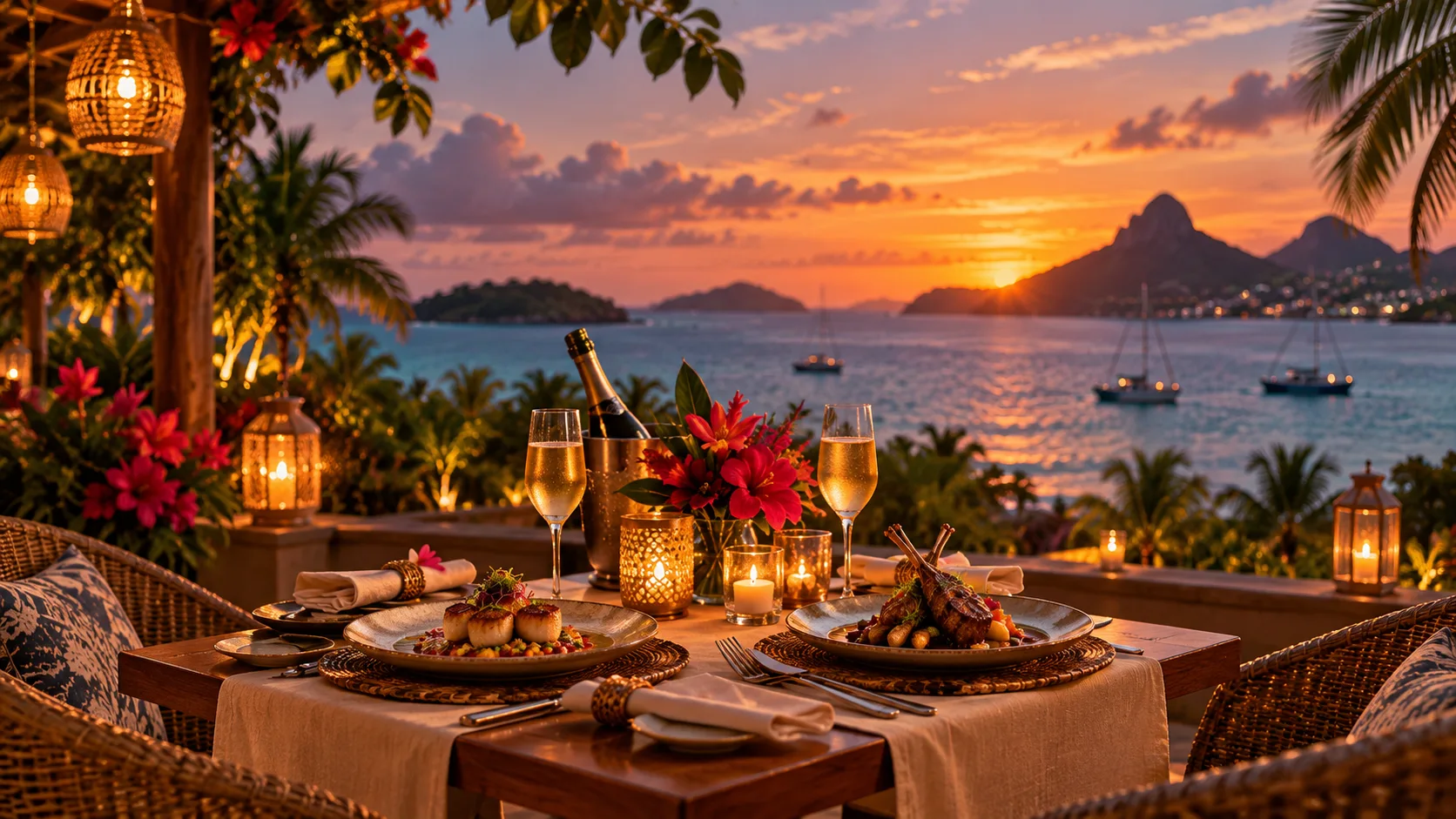 Top 5 Romantic Dinner Experiences in St. Vincent