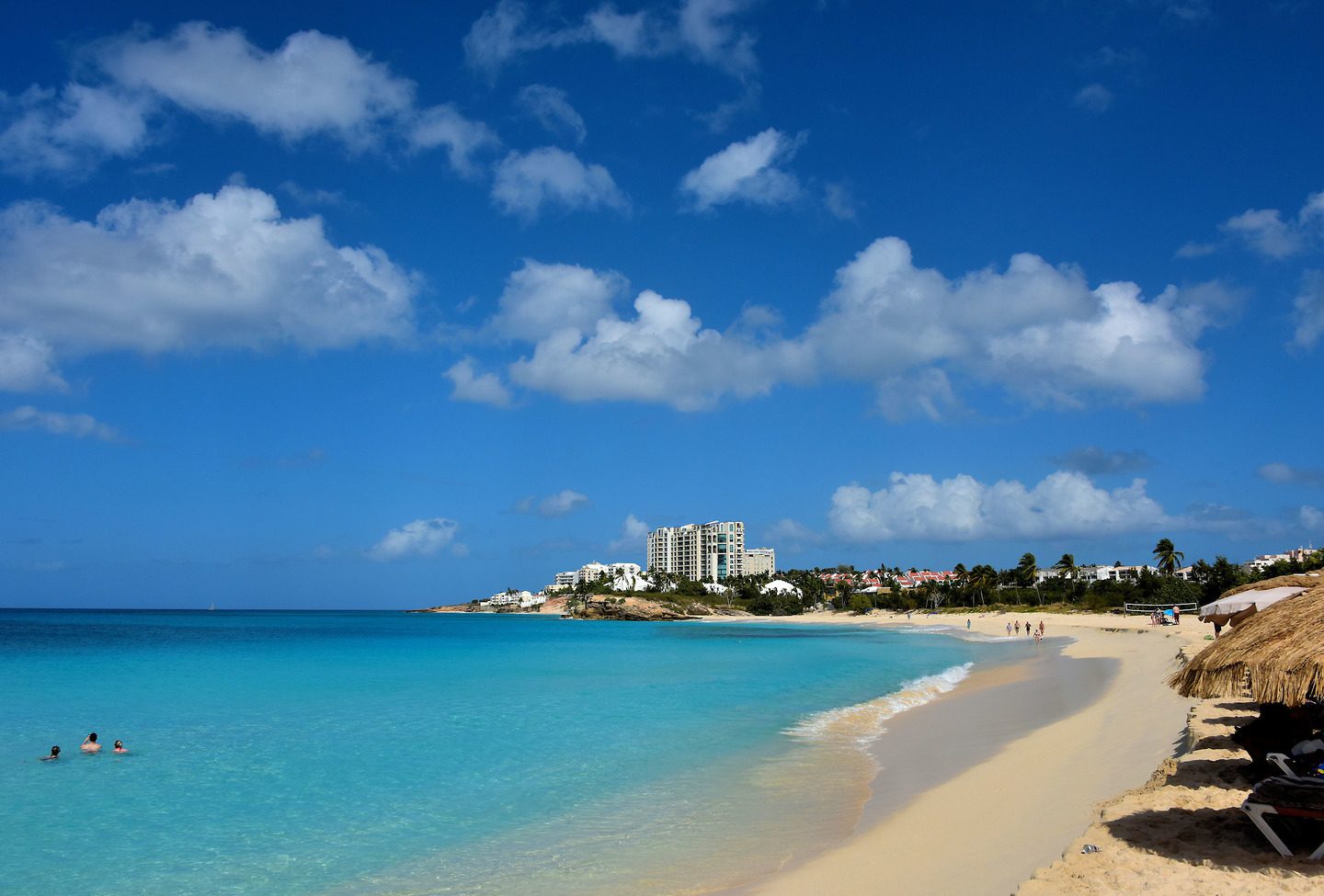 Mullet bay beach experience